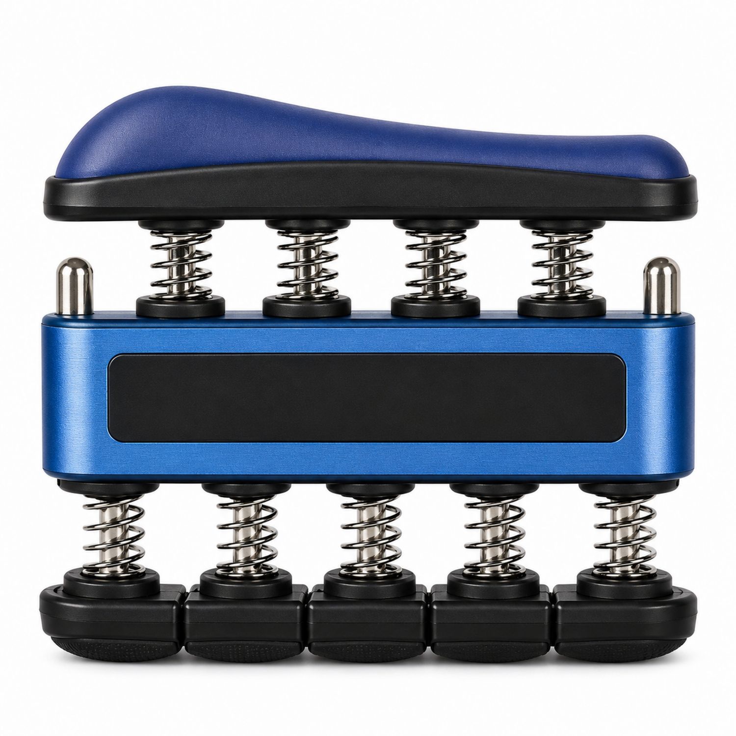 Ejercitador de Dedos Ajustable Azul/Negro con Resortes