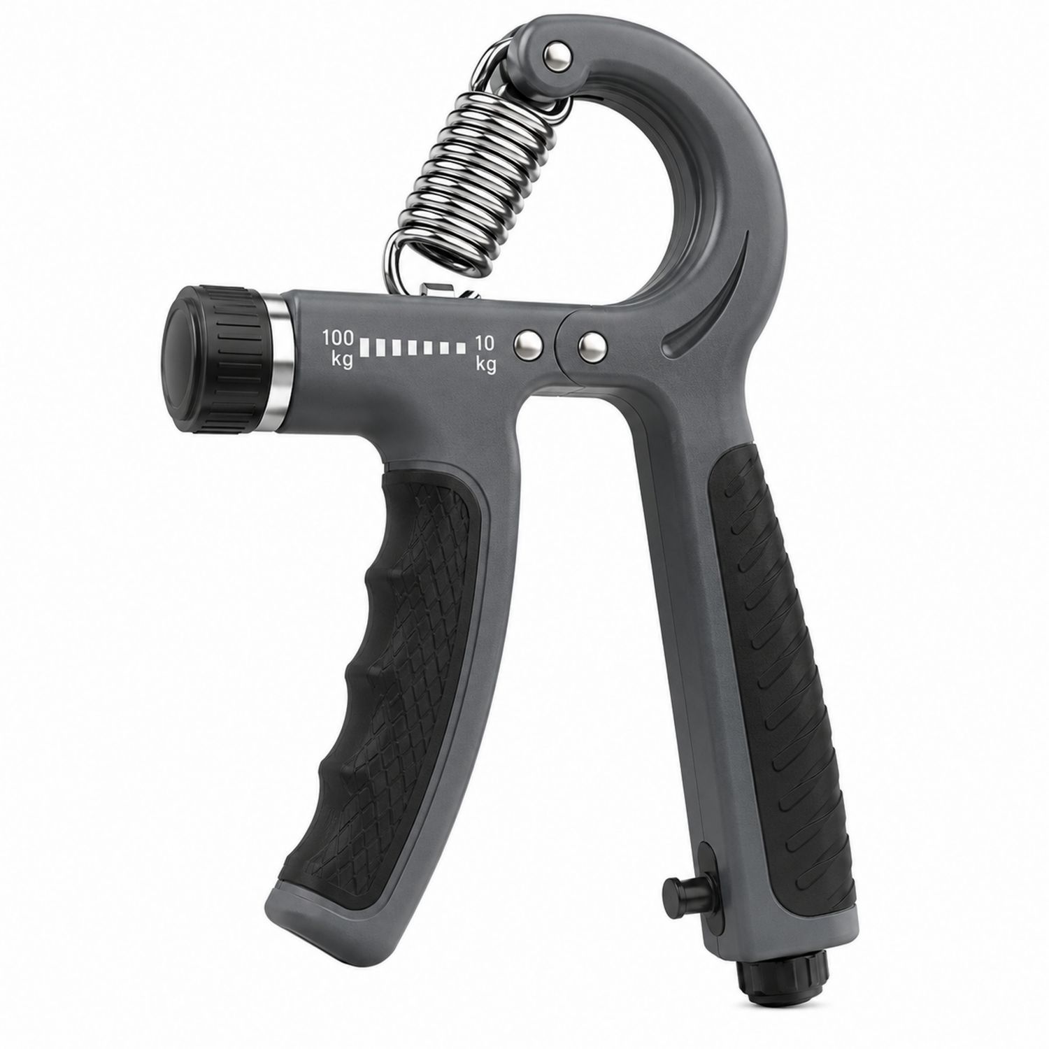 Fortalecedor de Mano Ajustable Gris 10-100kg