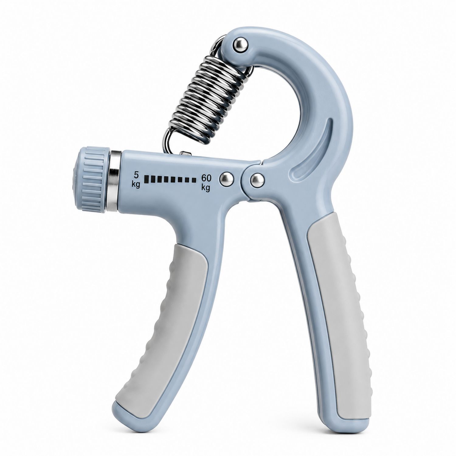 Fortalecedor de Mano Ajustable 5-60kg Color Gris