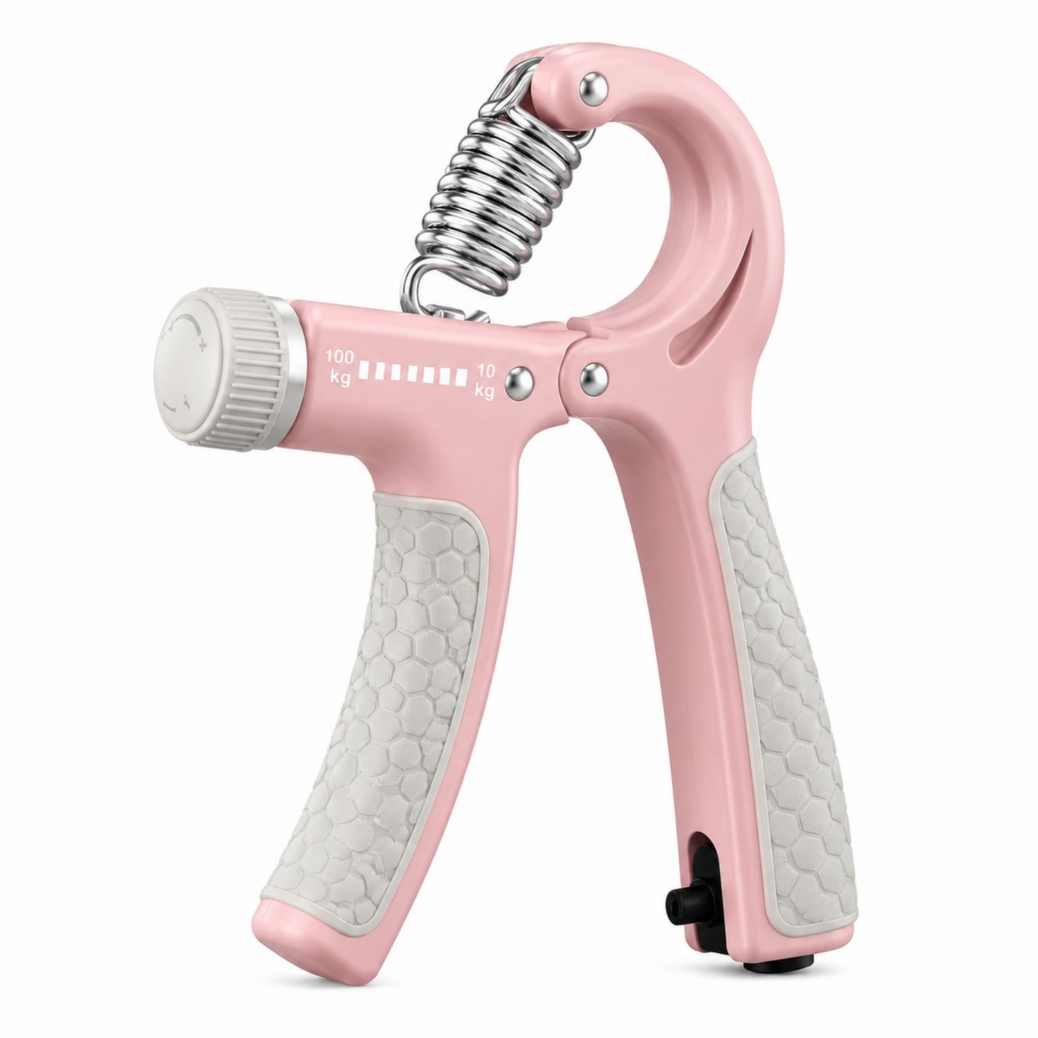 Fortalecedor de Mano Ajustable Rosa 10-100 kg