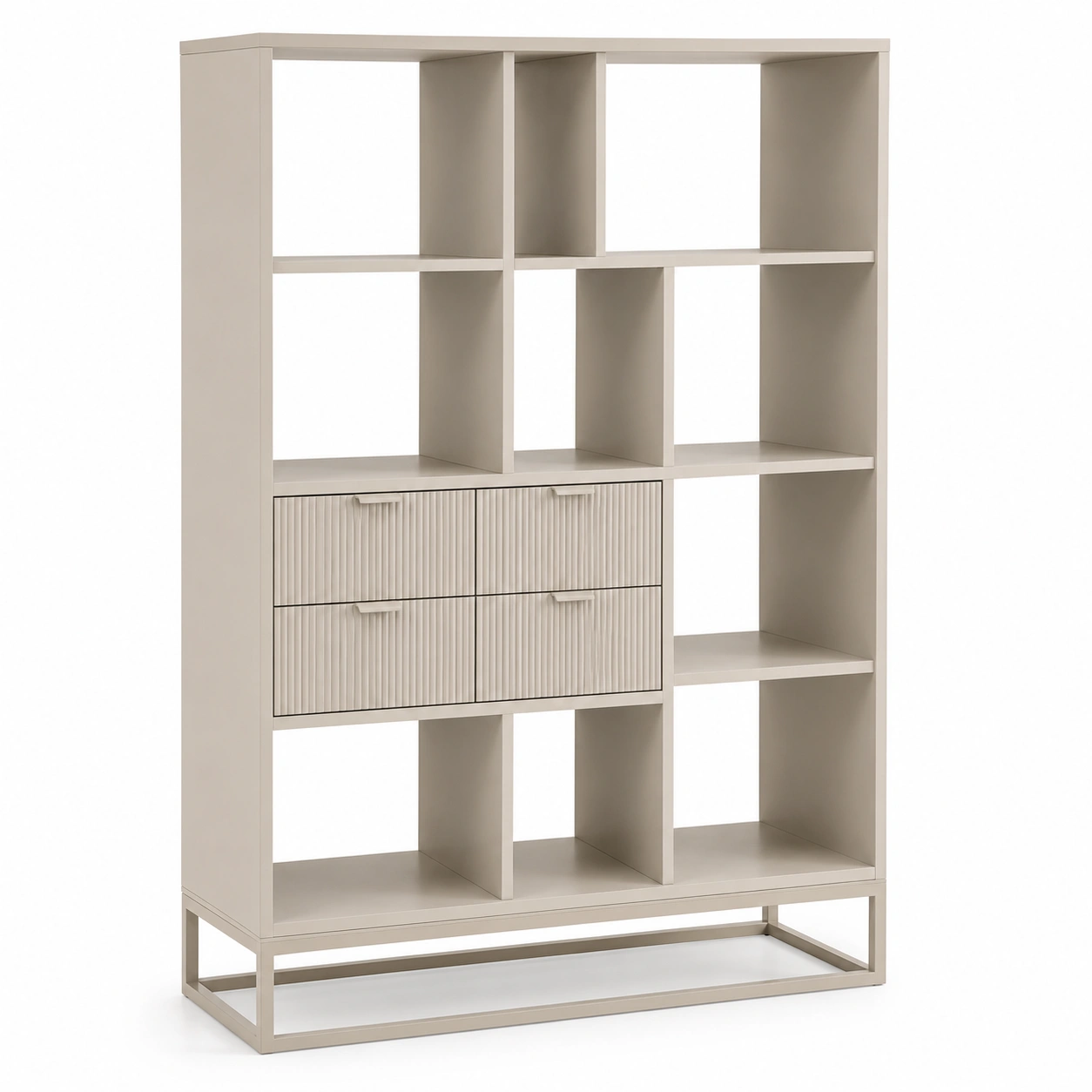 Biblioteczka z szufladami LOREVIA Sand Cream-havnestliving