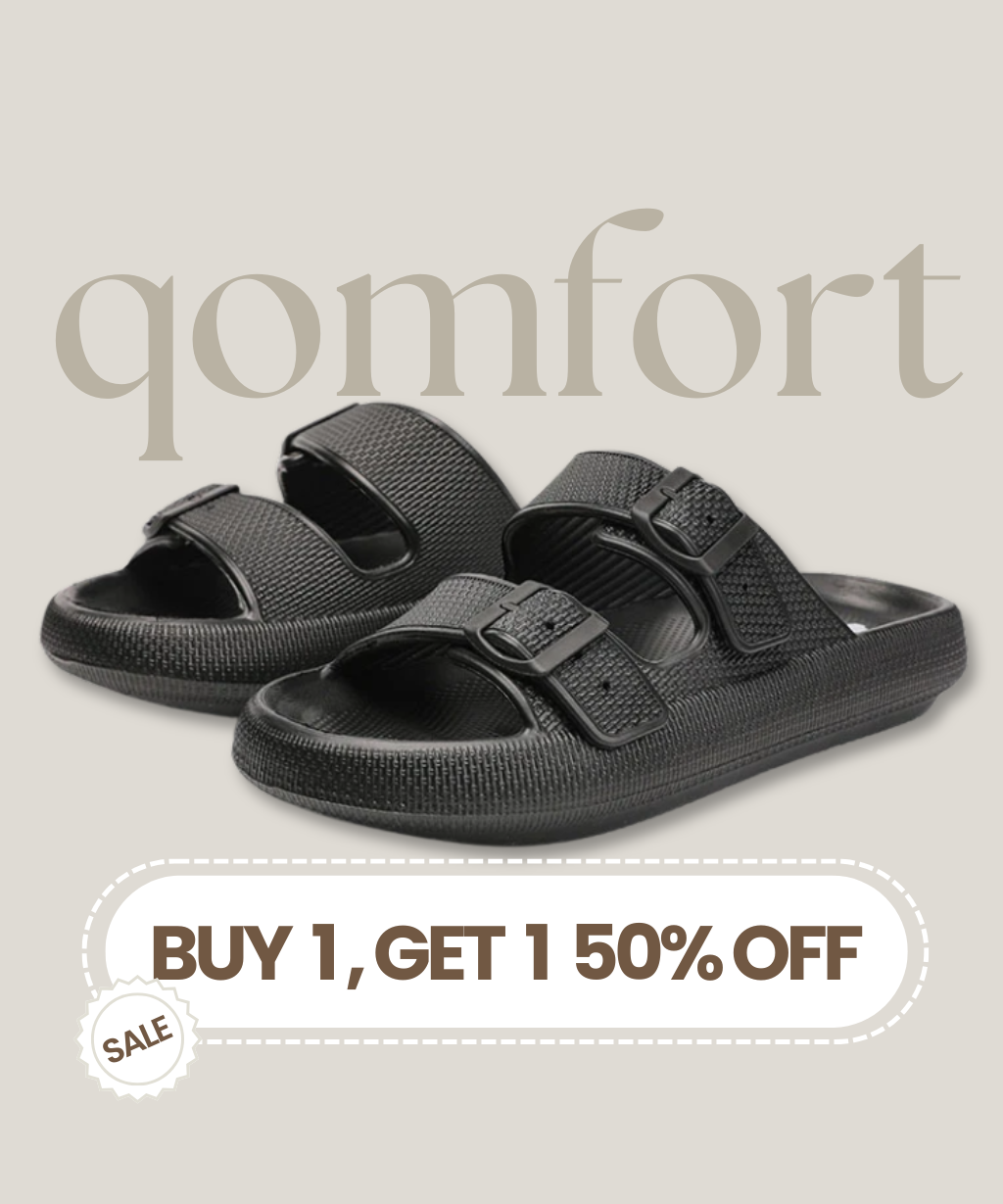 Pillow Sandals by Qomfort.