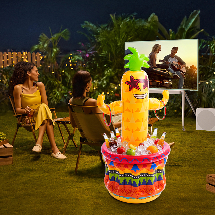 Pineapple Inflatable Pool Cooler, Party Fiesta Chill