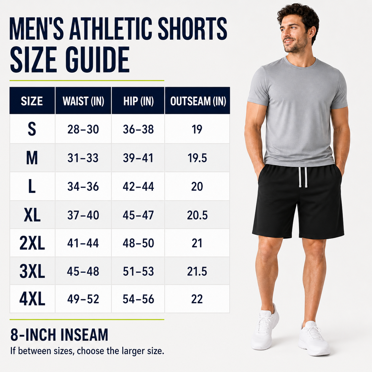 Men's Quick-Dry Lightweight Athletic Shorts with Pockets