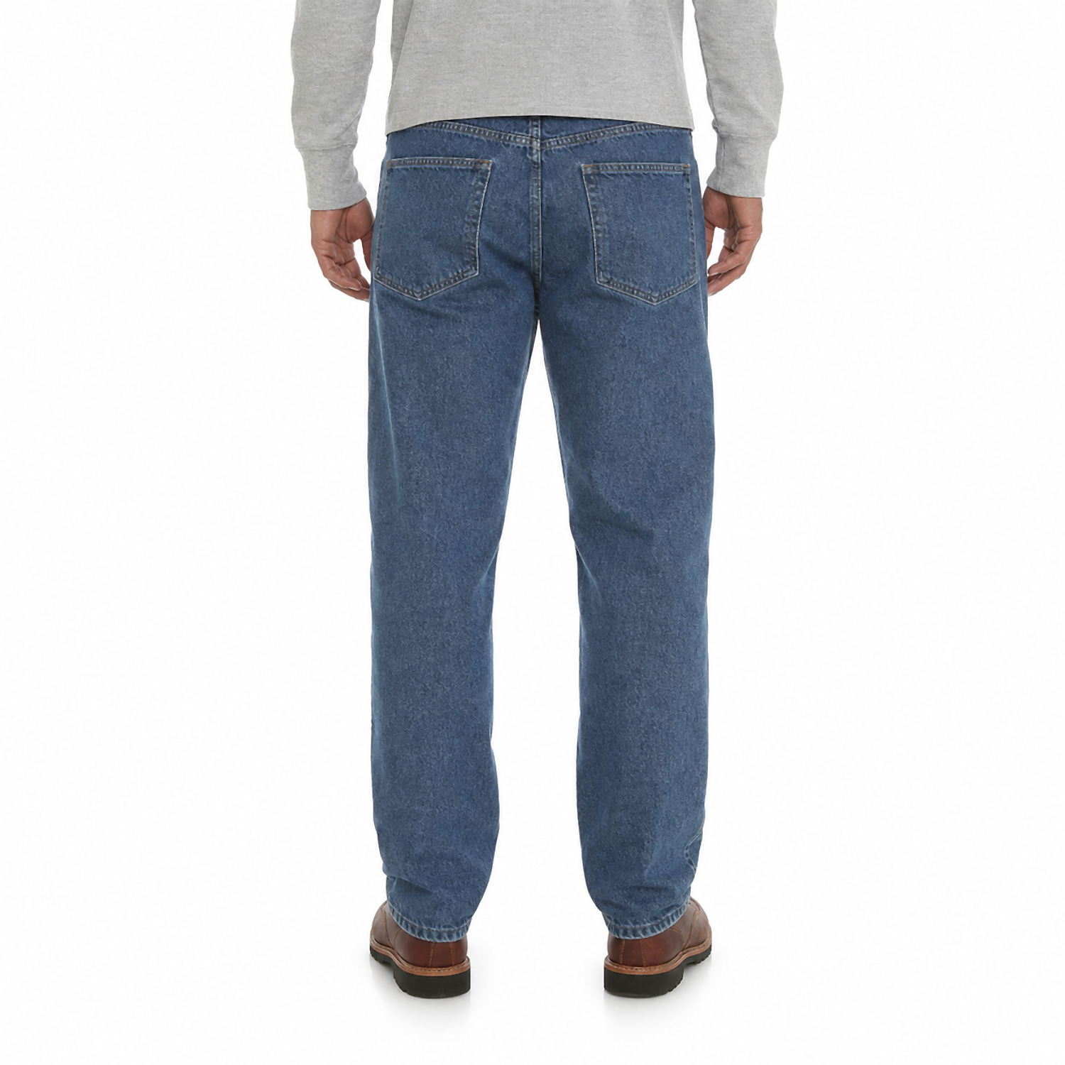 Men's Comfort Fit Straight Leg Heavyweight Cotton Jeans