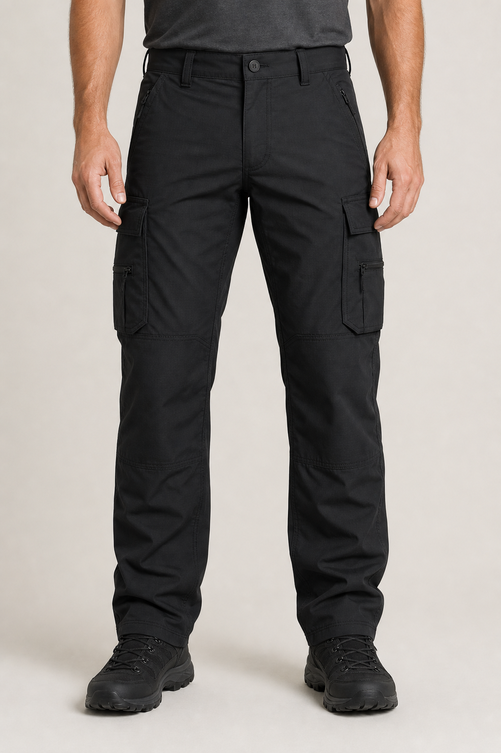 Men's Tactical Cargo Pants Multi-Pack - Ripstop Utility Work Pants