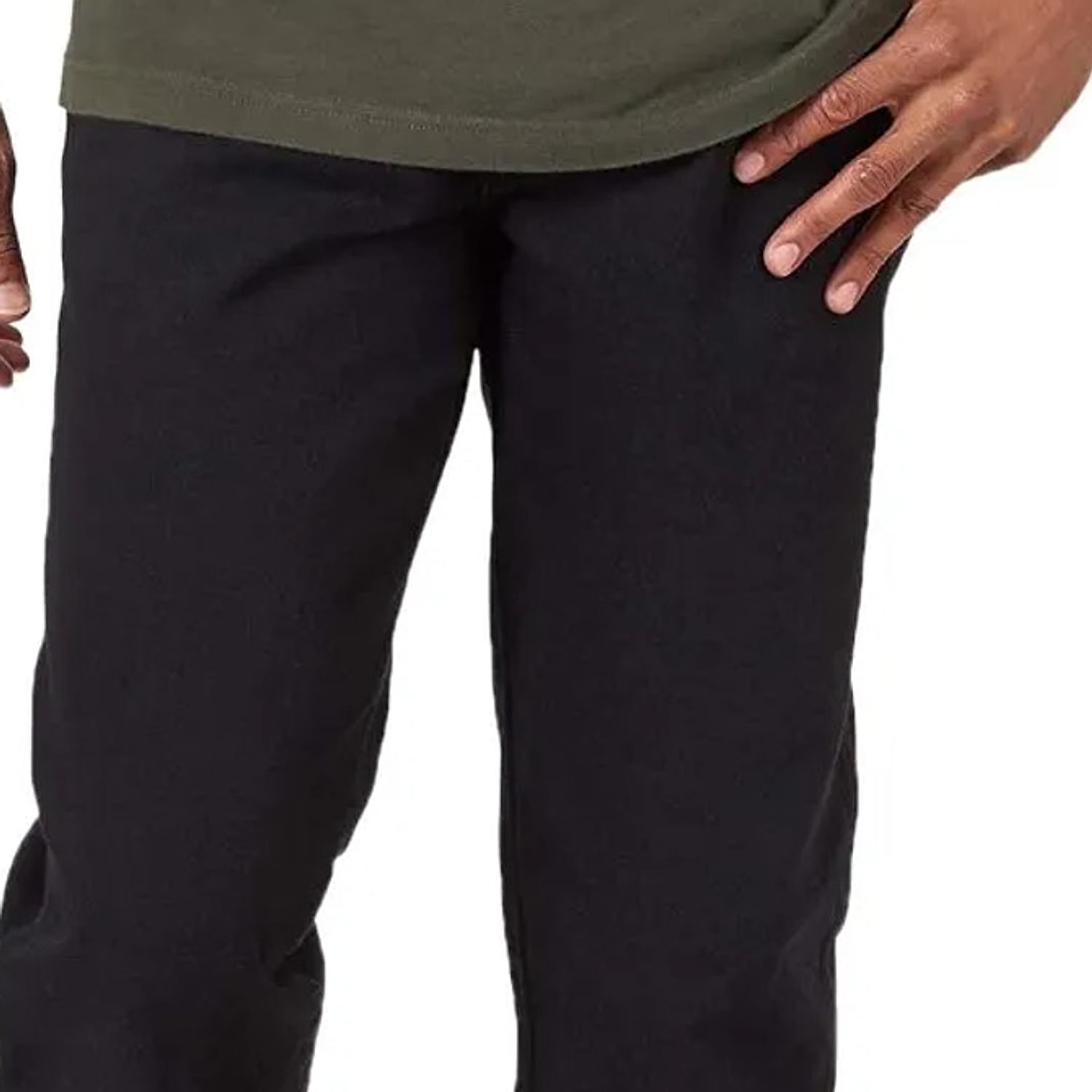 Men's Comfort Fit Straight Leg Heavyweight Cotton Jeans