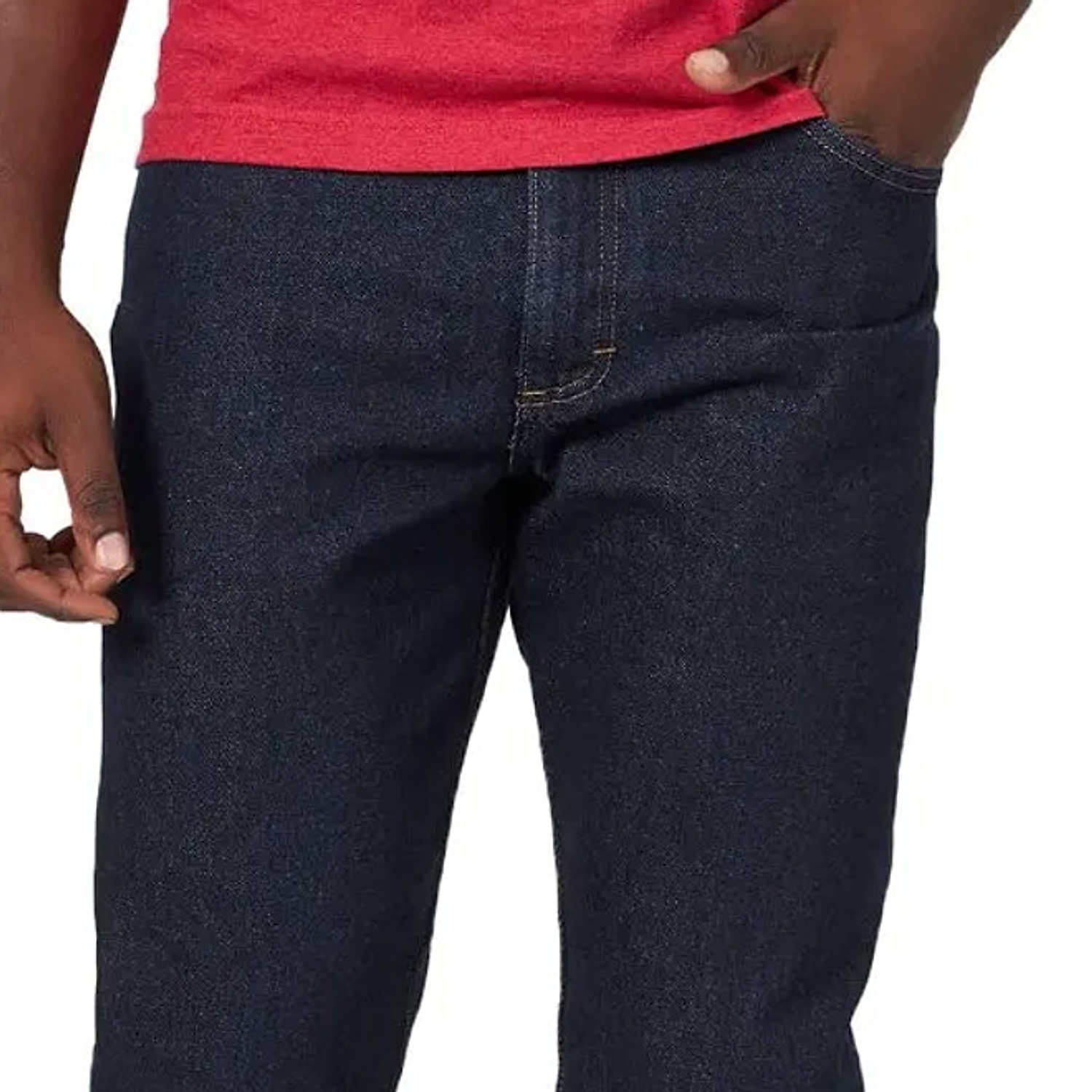 Men's Comfort Fit Straight Leg Heavyweight Cotton Jeans
