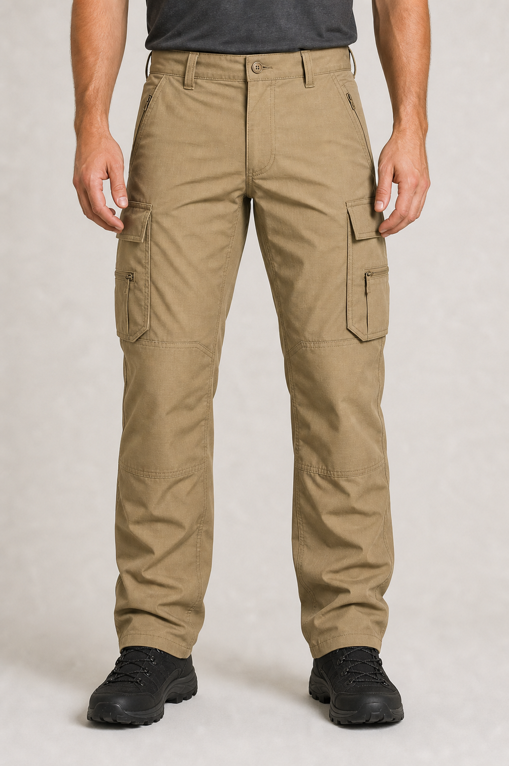 Men's Tactical Cargo Pants Multi-Pack - Ripstop Utility Work Pants