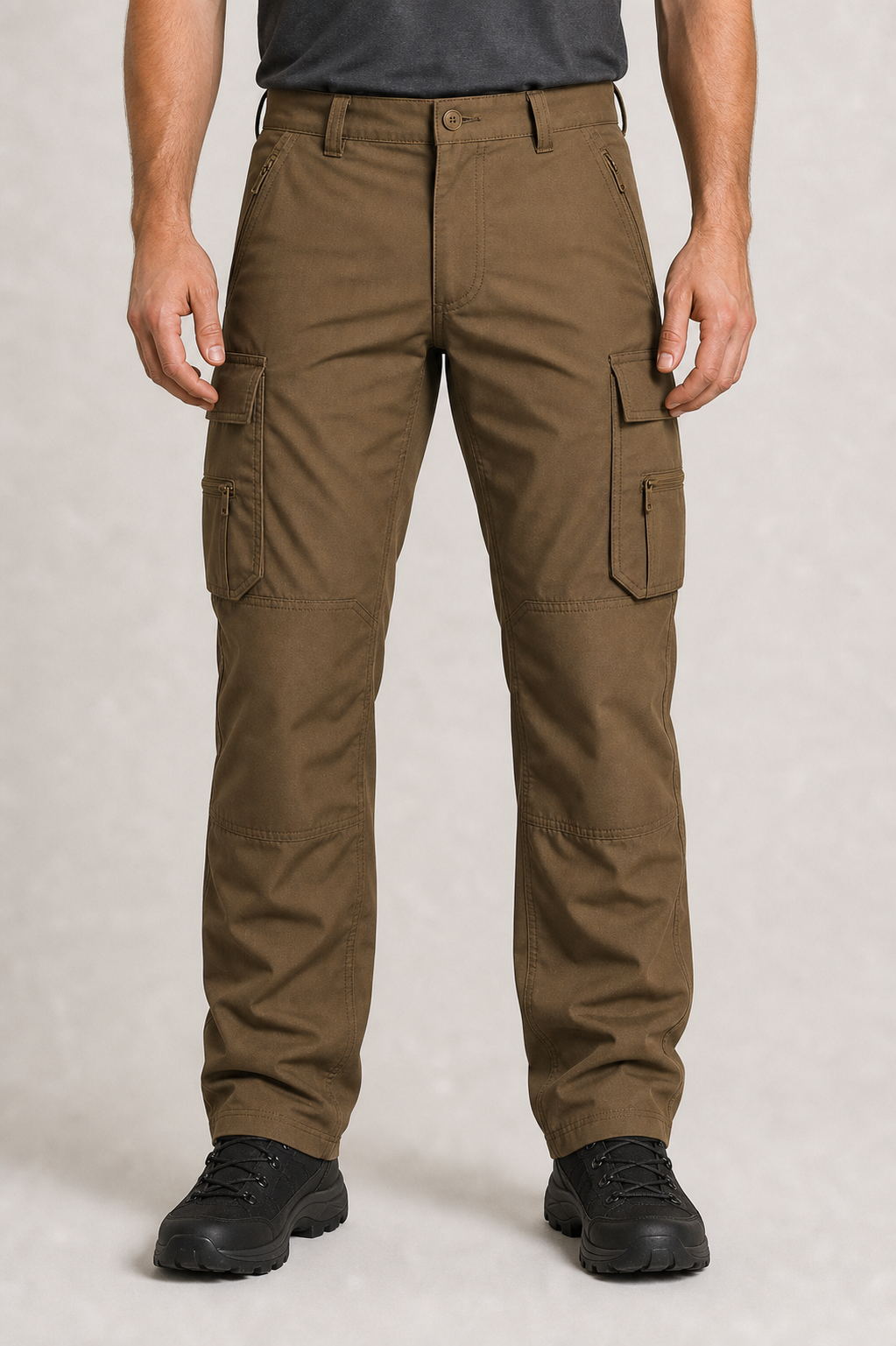 Men's Tactical Cargo Pants Multi-Pack - Ripstop Utility Work Pants