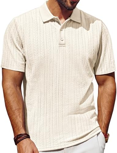 Men's textured stretch polo product image 16