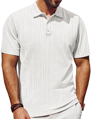 Men's textured stretch polo product image 25
