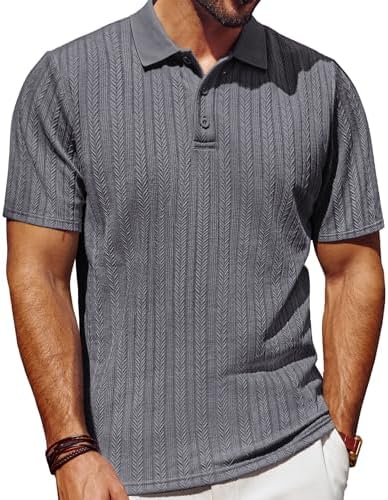 Men's textured stretch polo product image 20