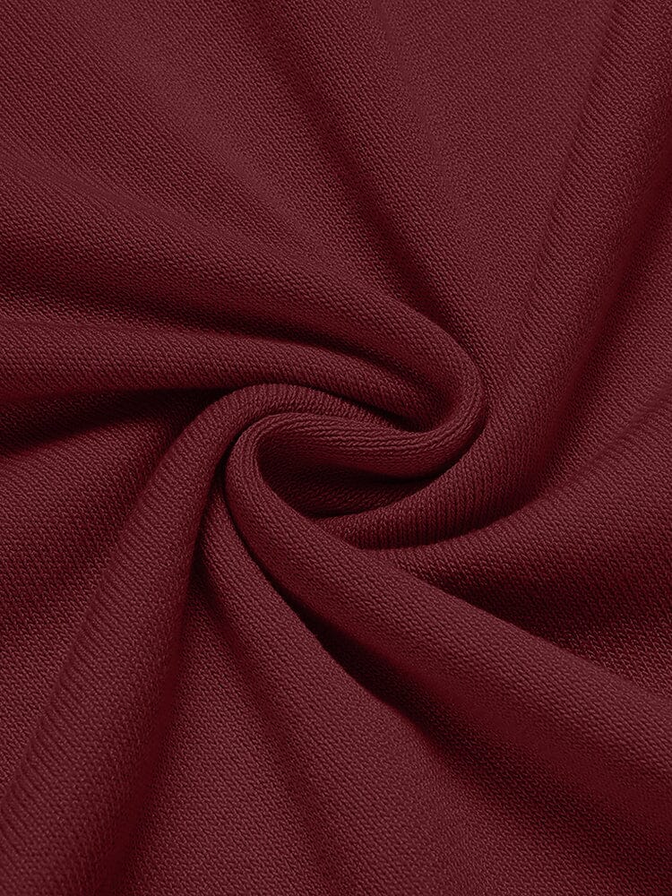 Wine red polo product details