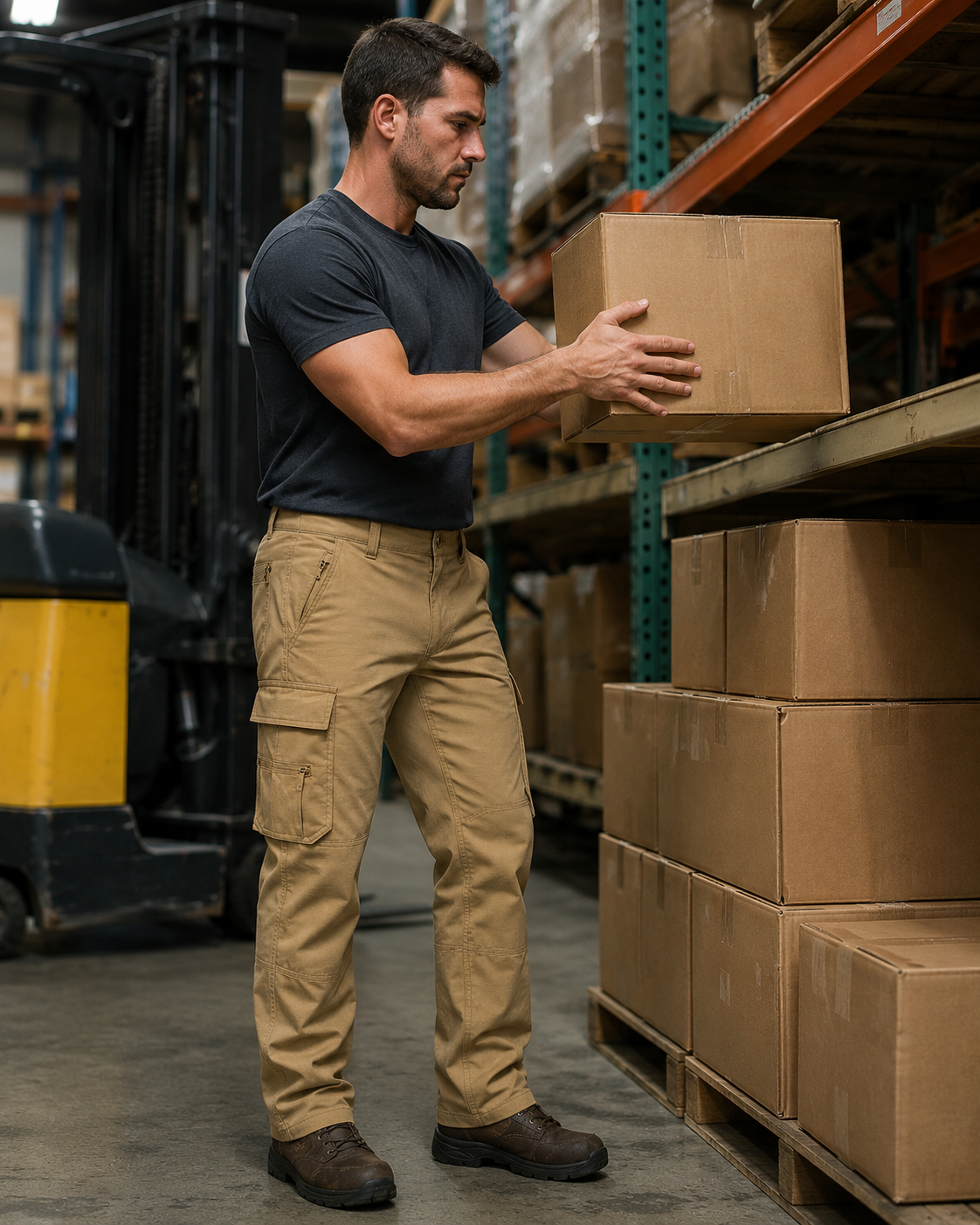 Men's Tactical Cargo Pants Multi-Pack -      Ripstop Utility Work Pants