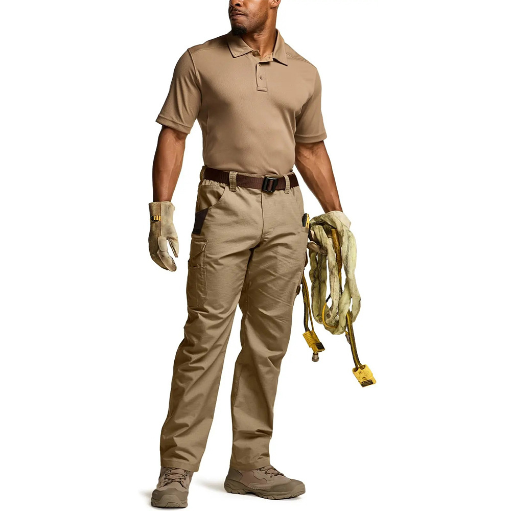 Men's Ripstop Work Pants,Water Resistant Outdoor Tactical Pants 8-PACK Today Only $25.99