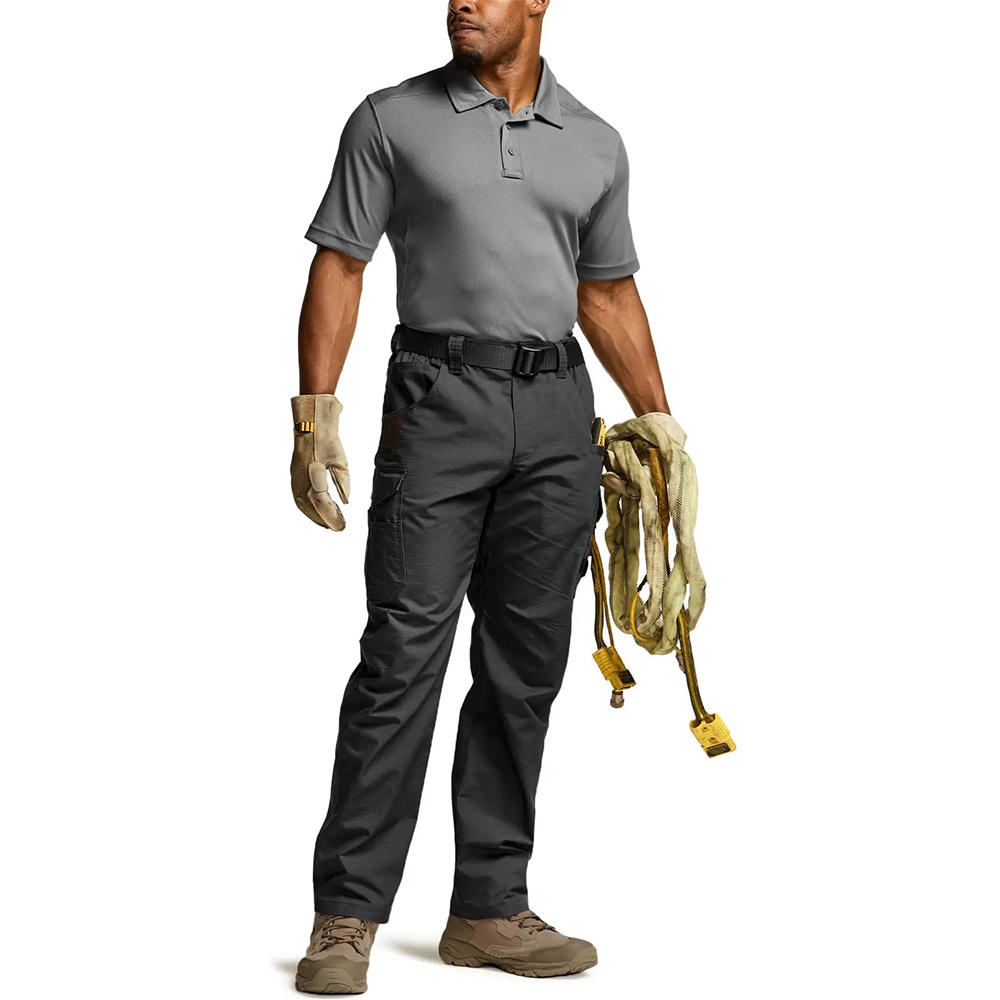 Men's Ripstop Work Pants,Water Resistant Outdoor Tactical Pants 8-PACK Today Only $25.99