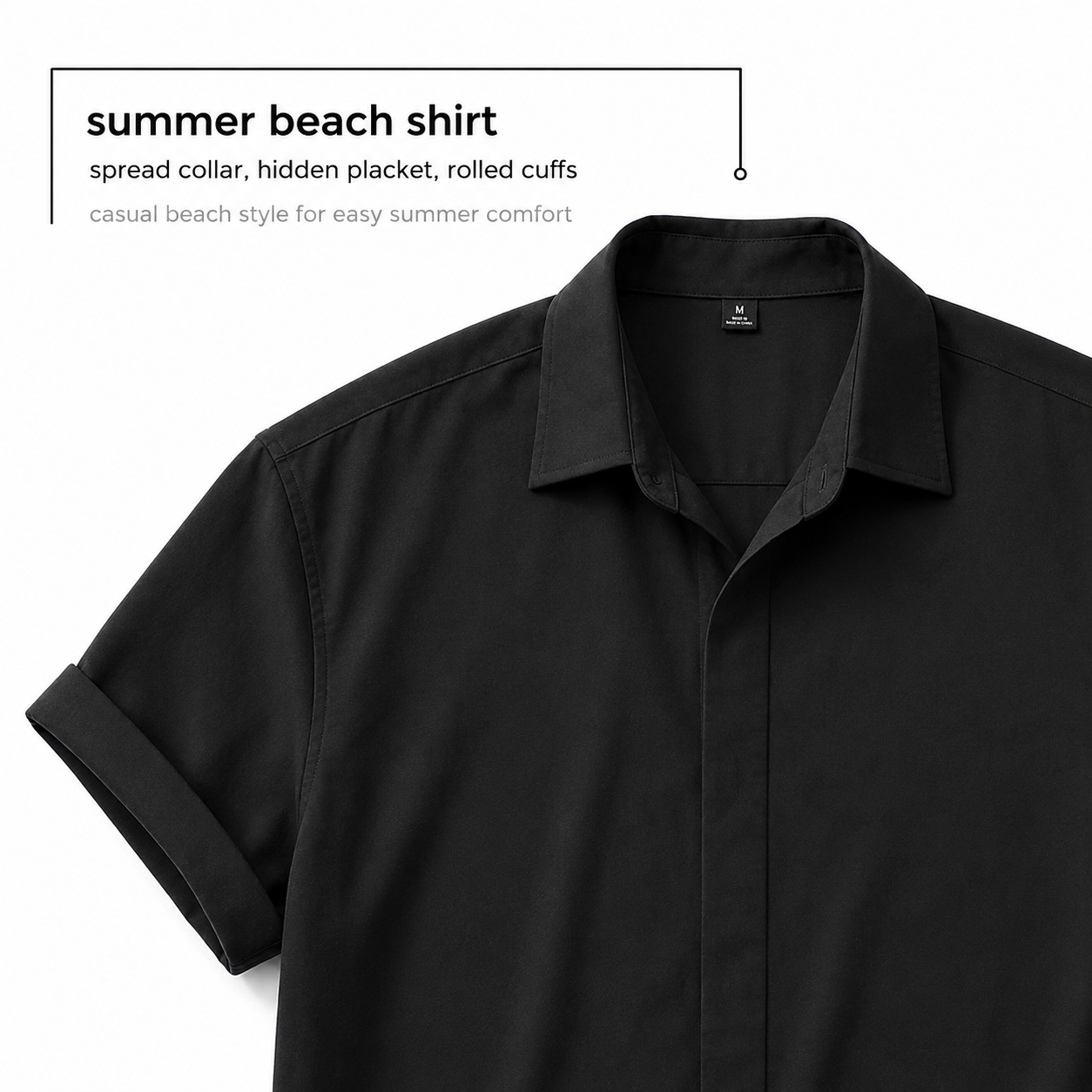 🔥Men's summer two-piece beach set (short-sleeved shirt and shorts), crafted from high-quality fabric with a linen-like texture—perfect for vacations and casual wear.🎉