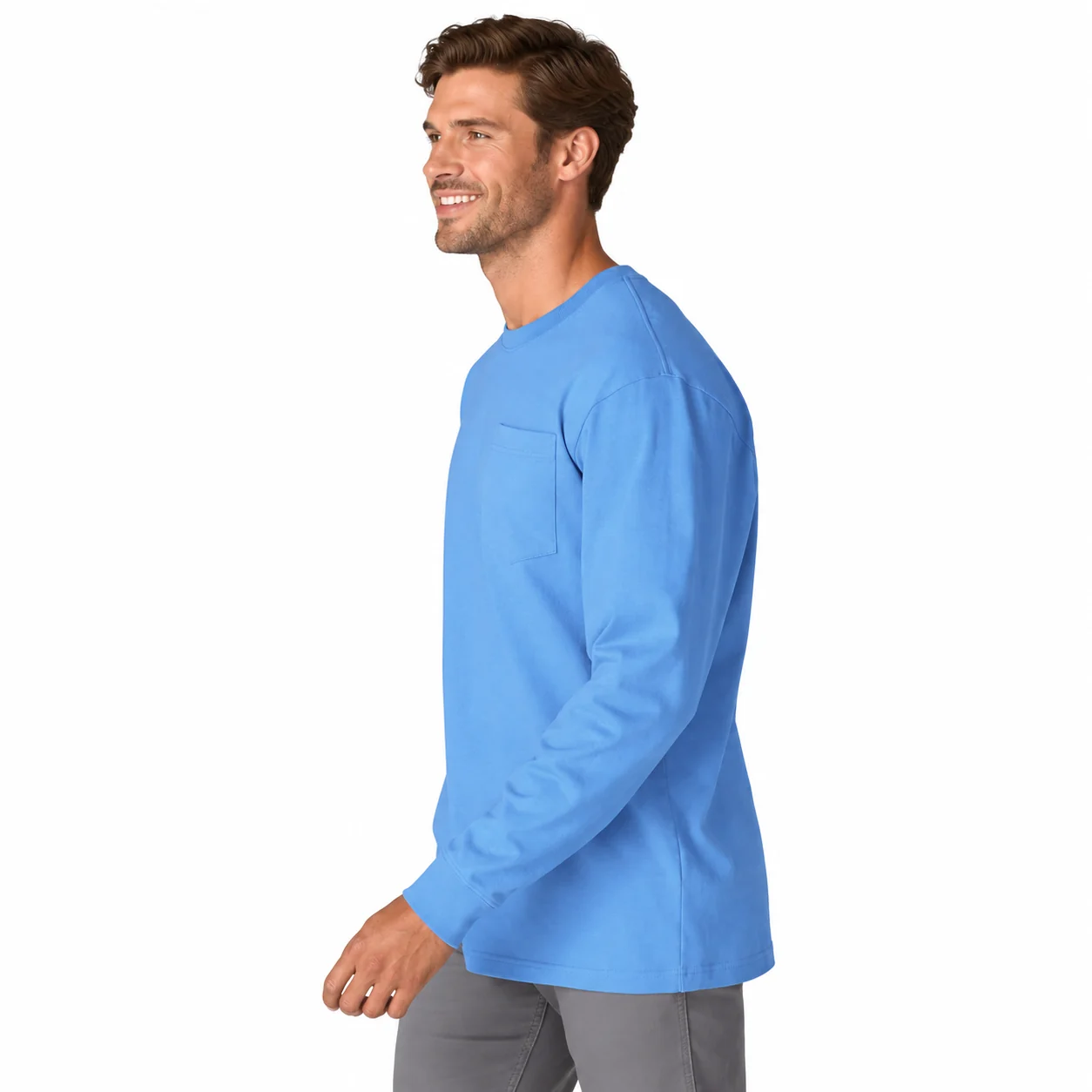 Sky Blue side fit view