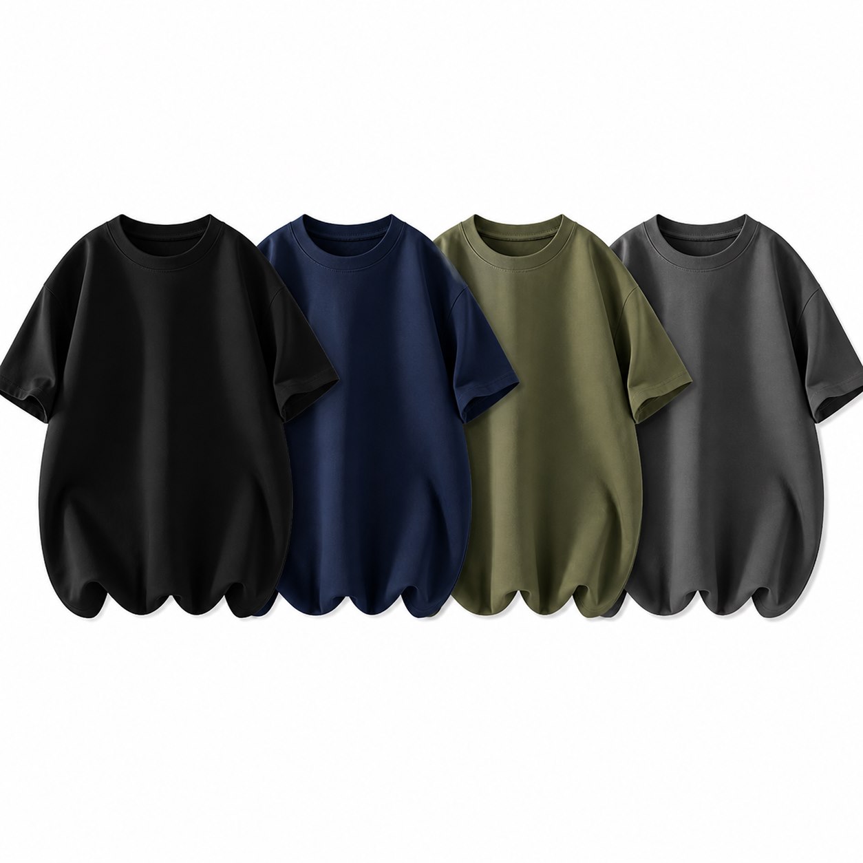 Weekend Casual 4-Pack men's crew neck T-shirts
