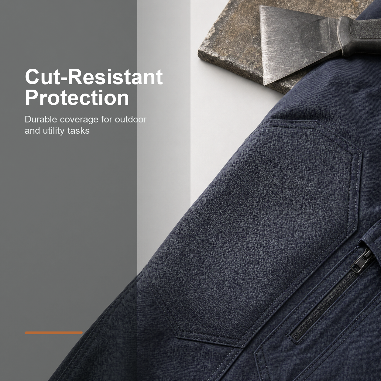 Cut-resistant protection detail