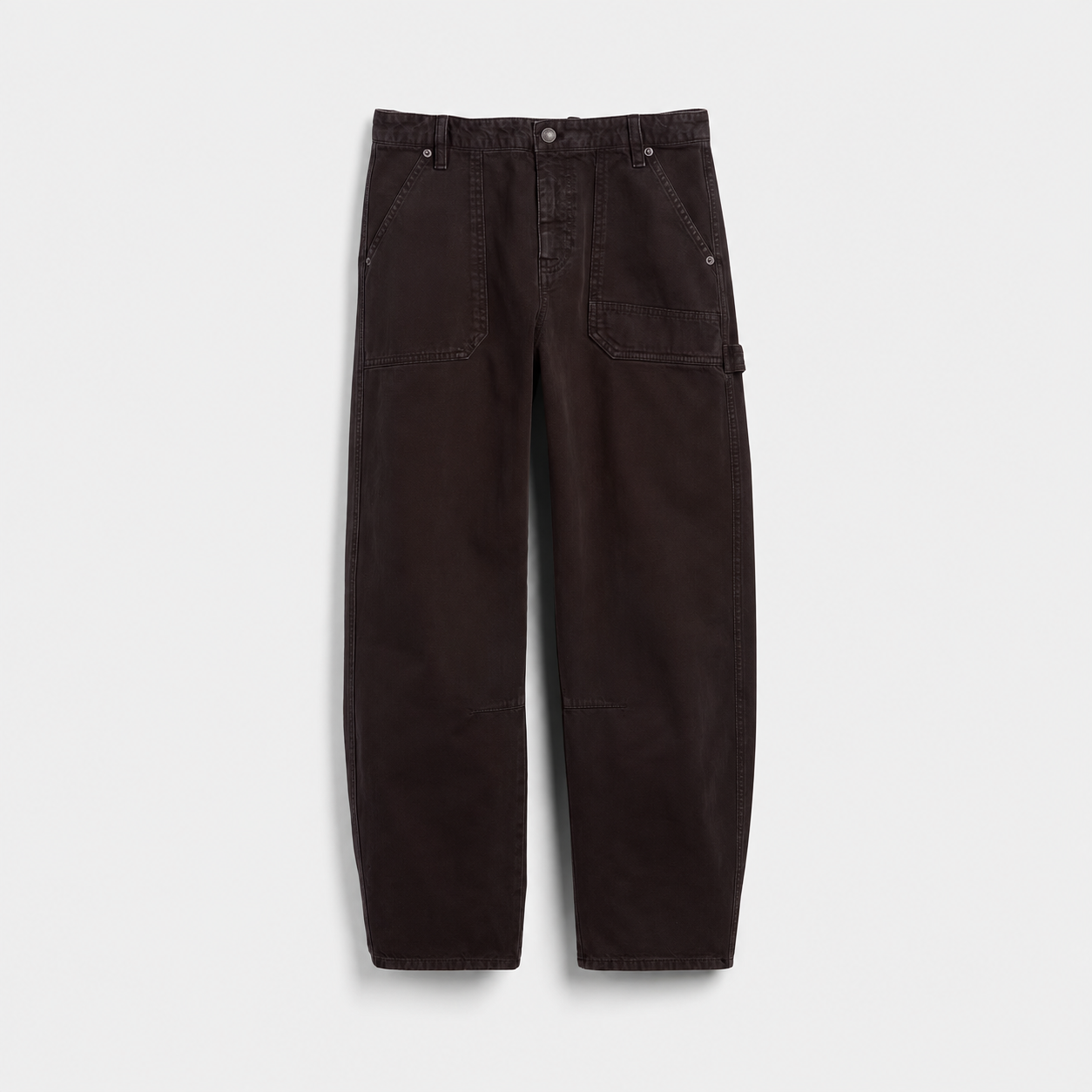 Dark Brown relaxed carpenter jeans