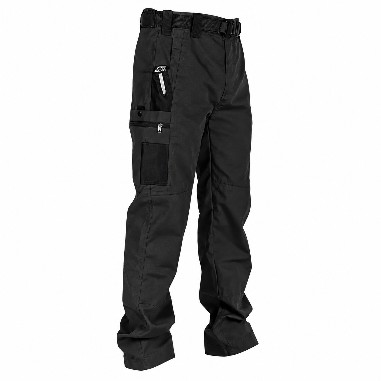 Black tactical work pants