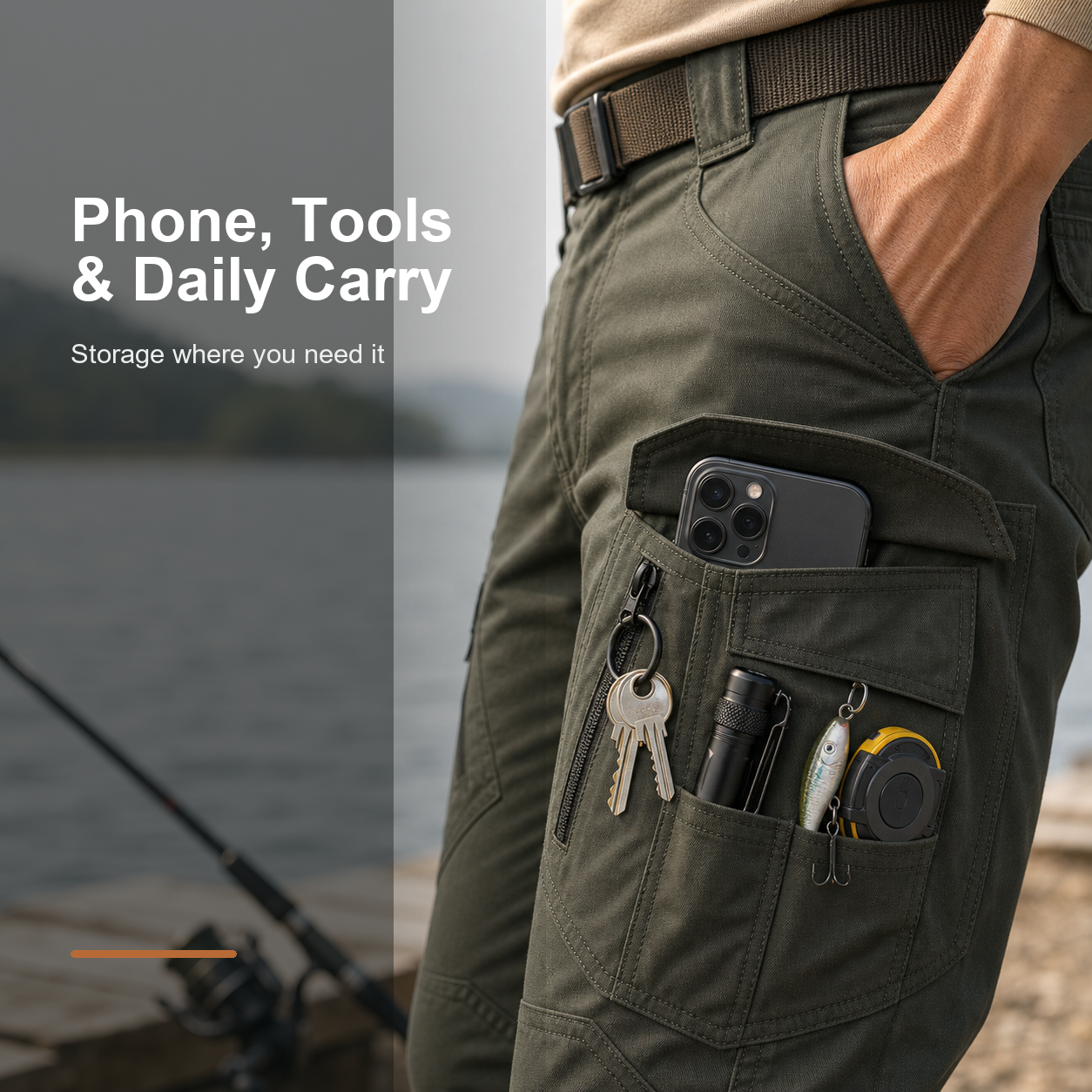 Phone tools and daily carry storage