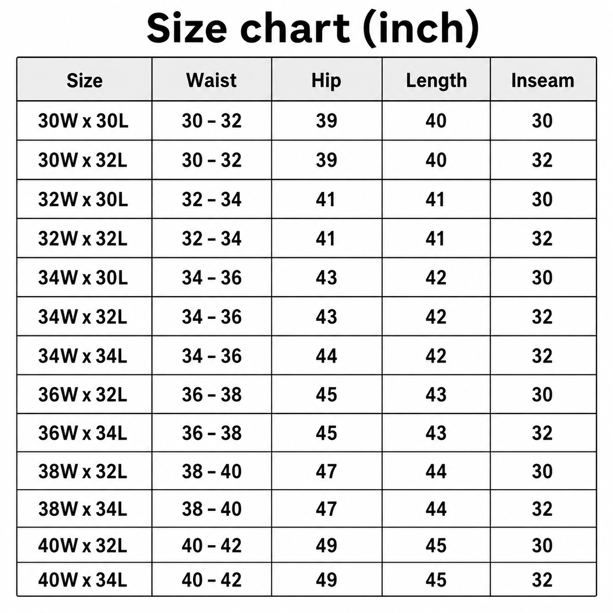Men's Ripstop Work Pants 8-Pack - detail image 2