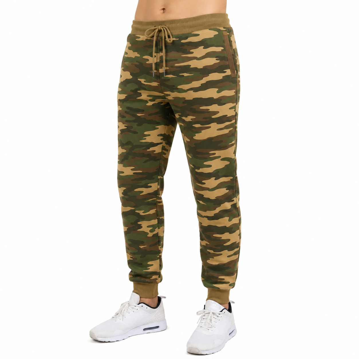 Men's Fleece Jogger Sweatpants 8-Pack