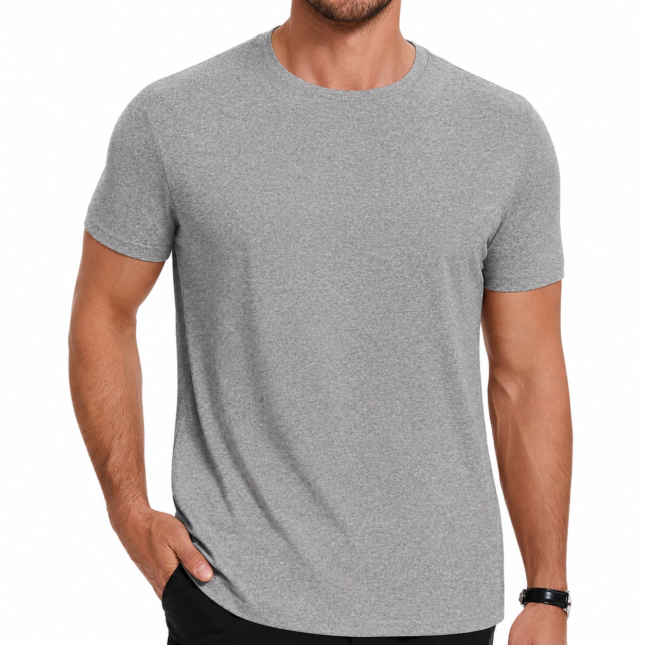Men's Crew Neck T-Shirt 8-Pack
