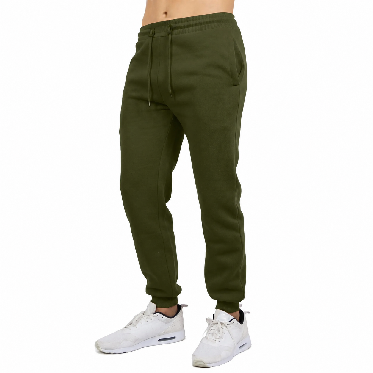 Men's Fleece Jogger Sweatpants 8-Pack