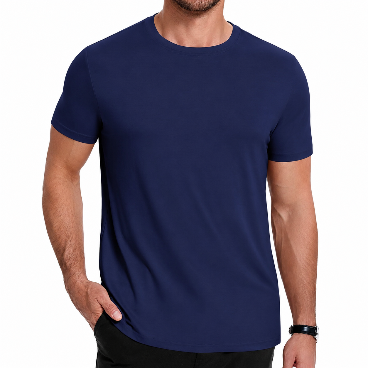 Men's Crew Neck T-Shirt 8-Pack