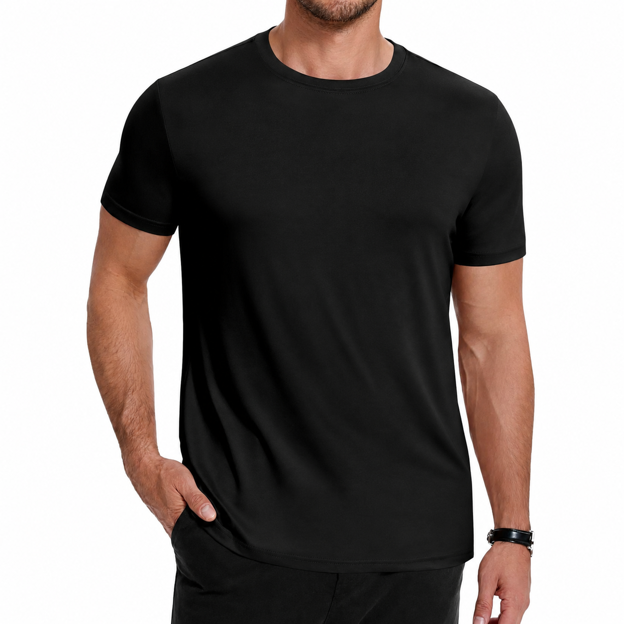 Men's Crew Neck T-Shirt 8-Pack