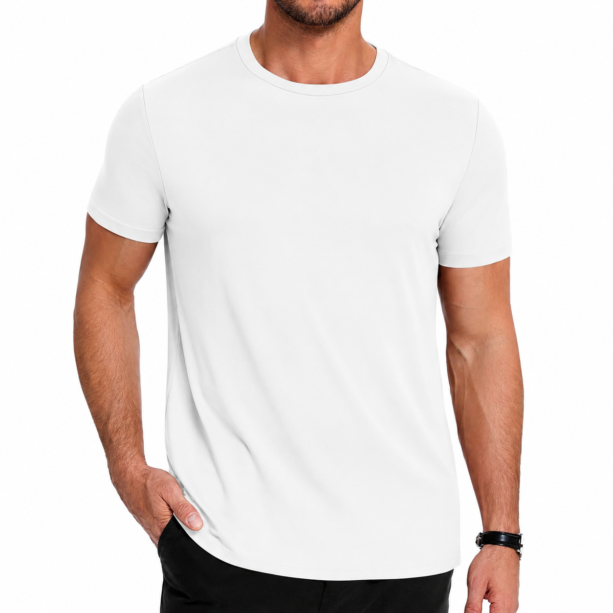 Men's Crew Neck T-Shirt 8-Pack