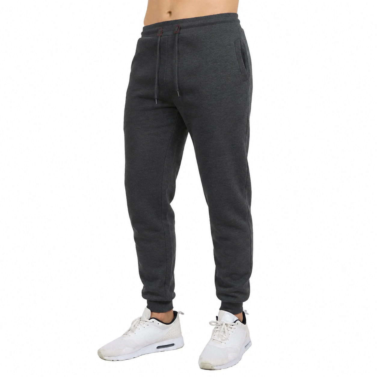 Men's Fleece Jogger Sweatpants 8-Pack