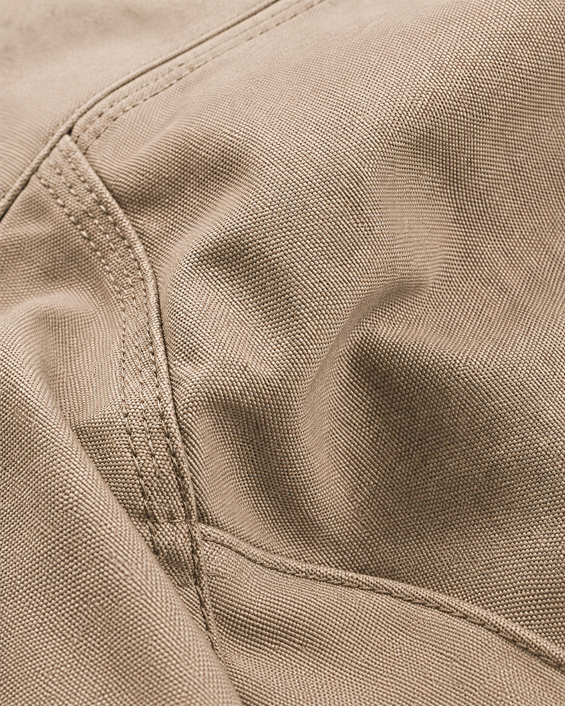 Close view of woven work fabric