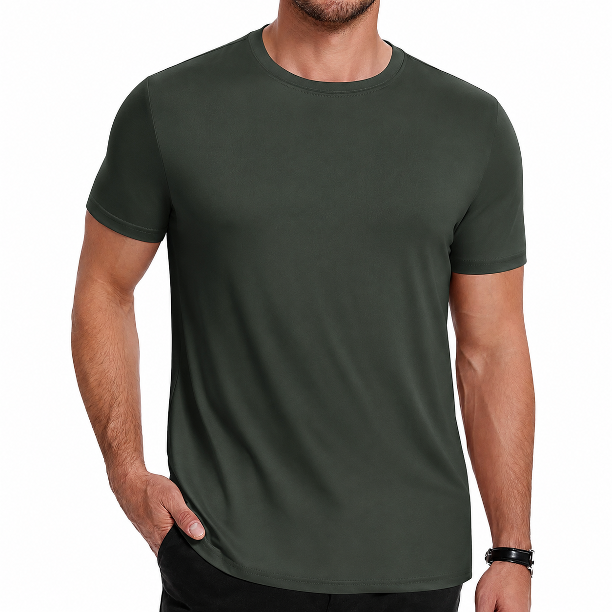 Men's Crew Neck T-Shirt 8-Pack