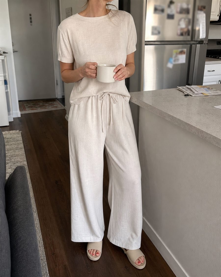 2-Piece Summer Outfit Set fit reference