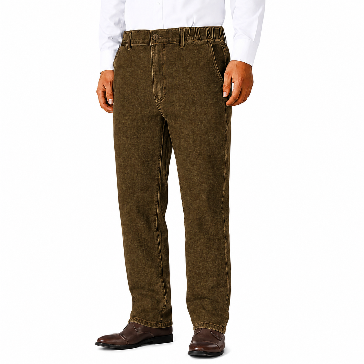 Men's Elastic Waist Jeans 8-Pack