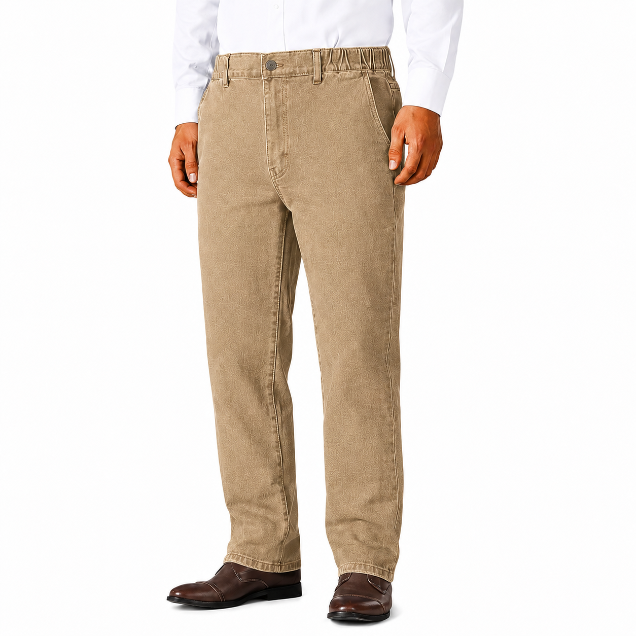 Men's Elastic Waist Jeans 8-Pack