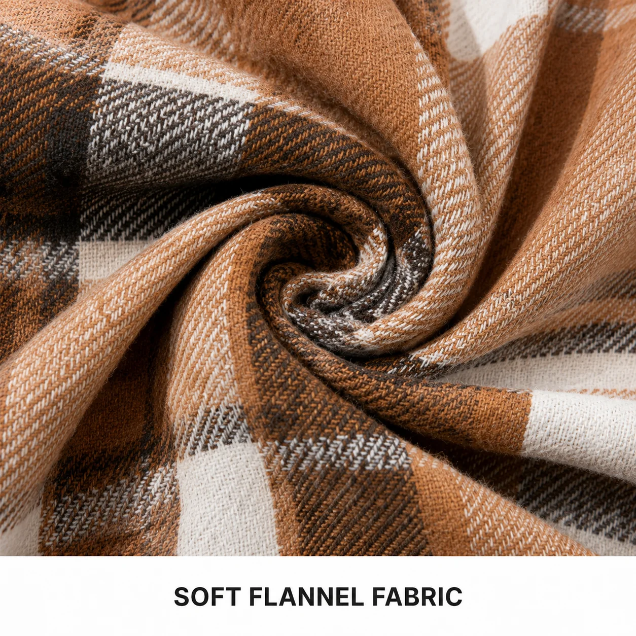 Soft Flannel Fabric detail