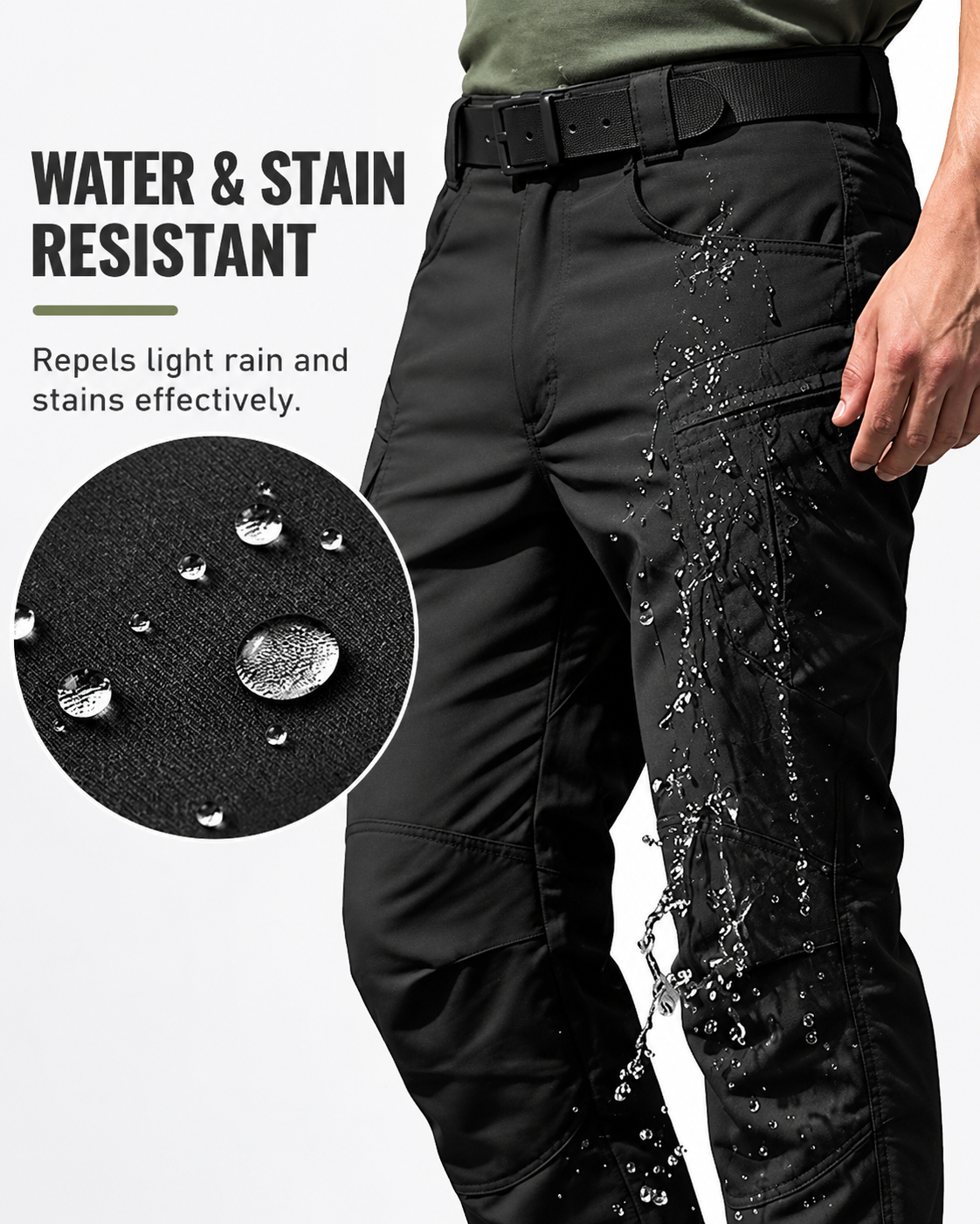 Supplied water and stain resistant claim