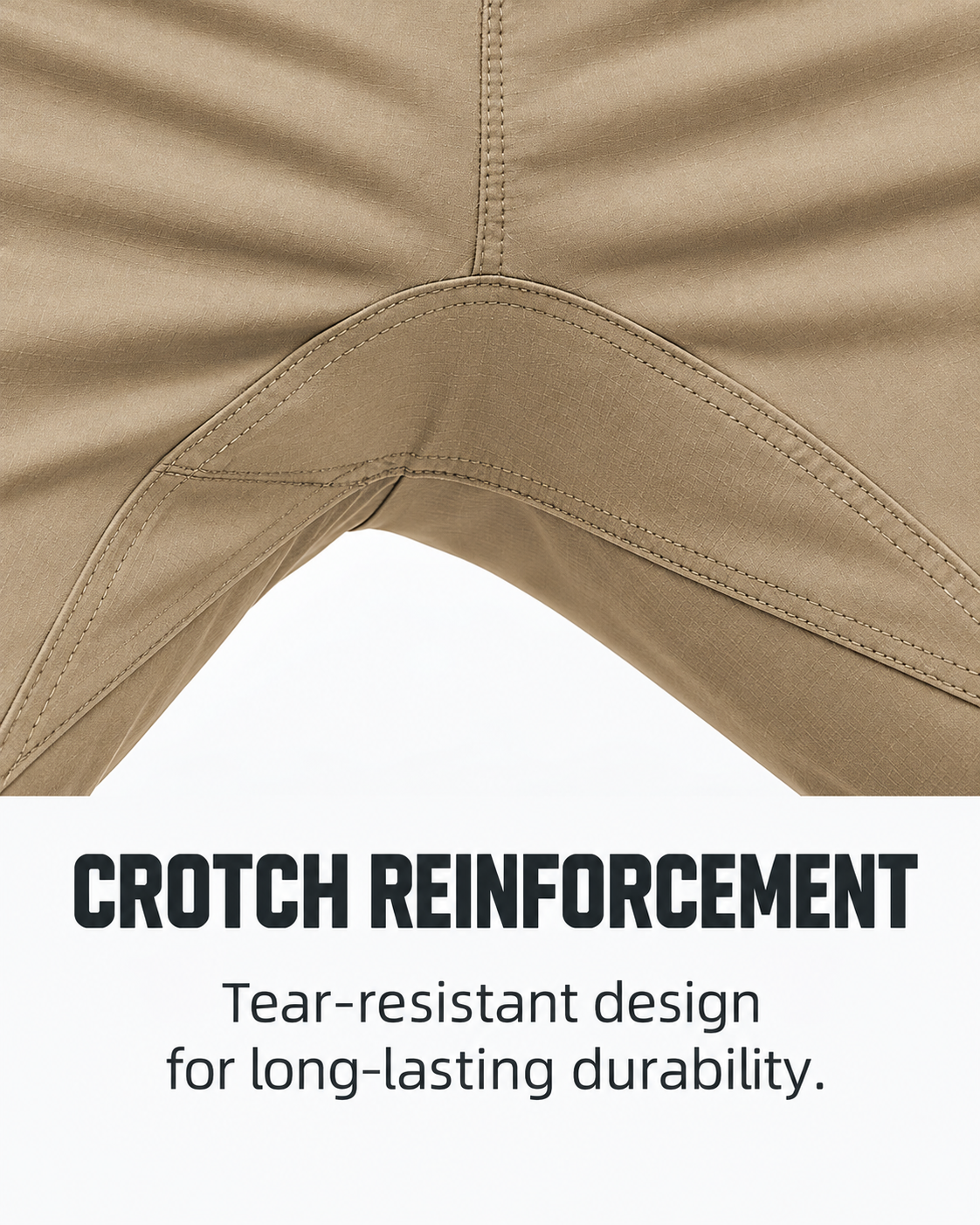 Reinforced crotch panel