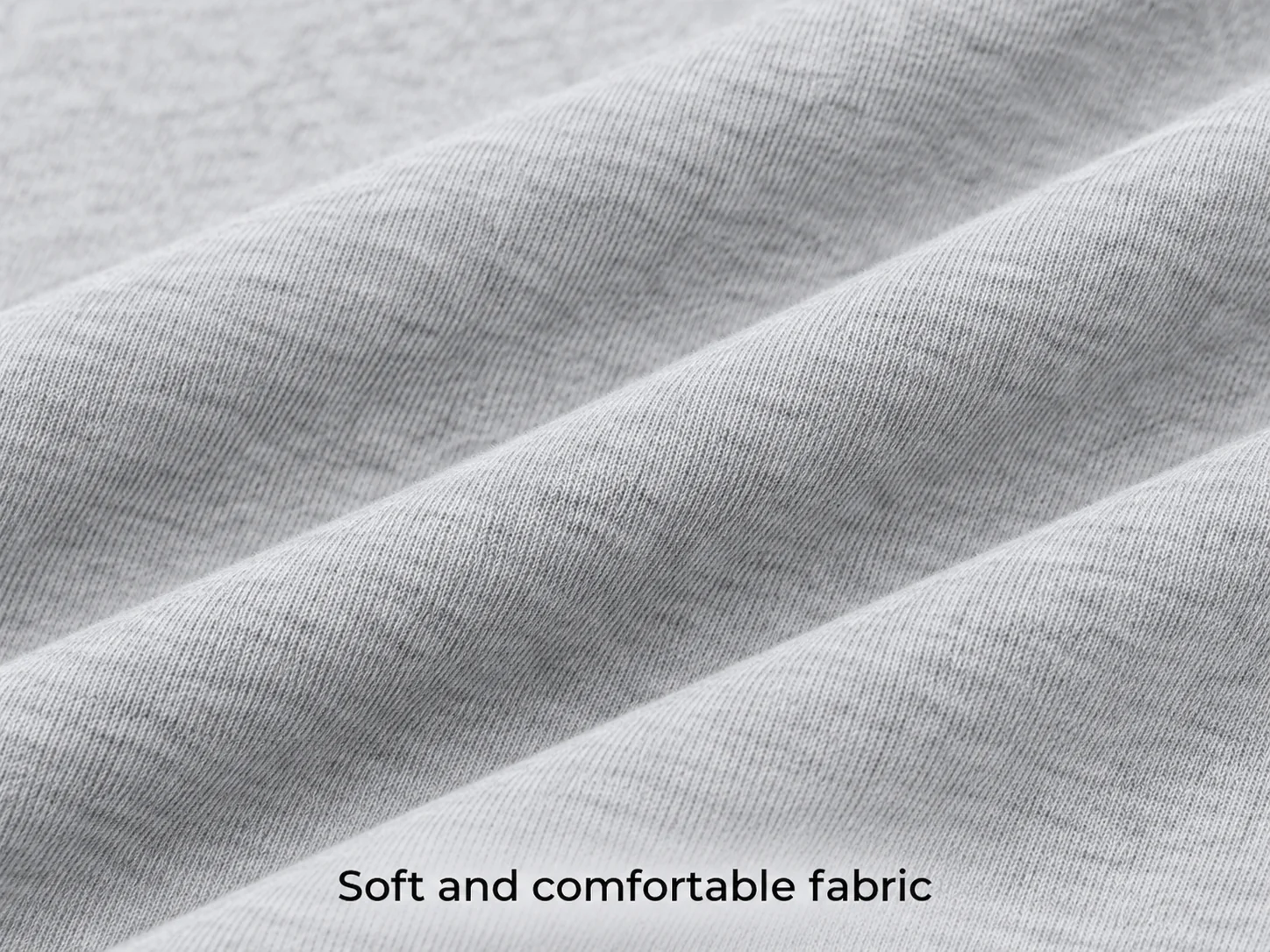 Close-up of the fine knit fabric surface