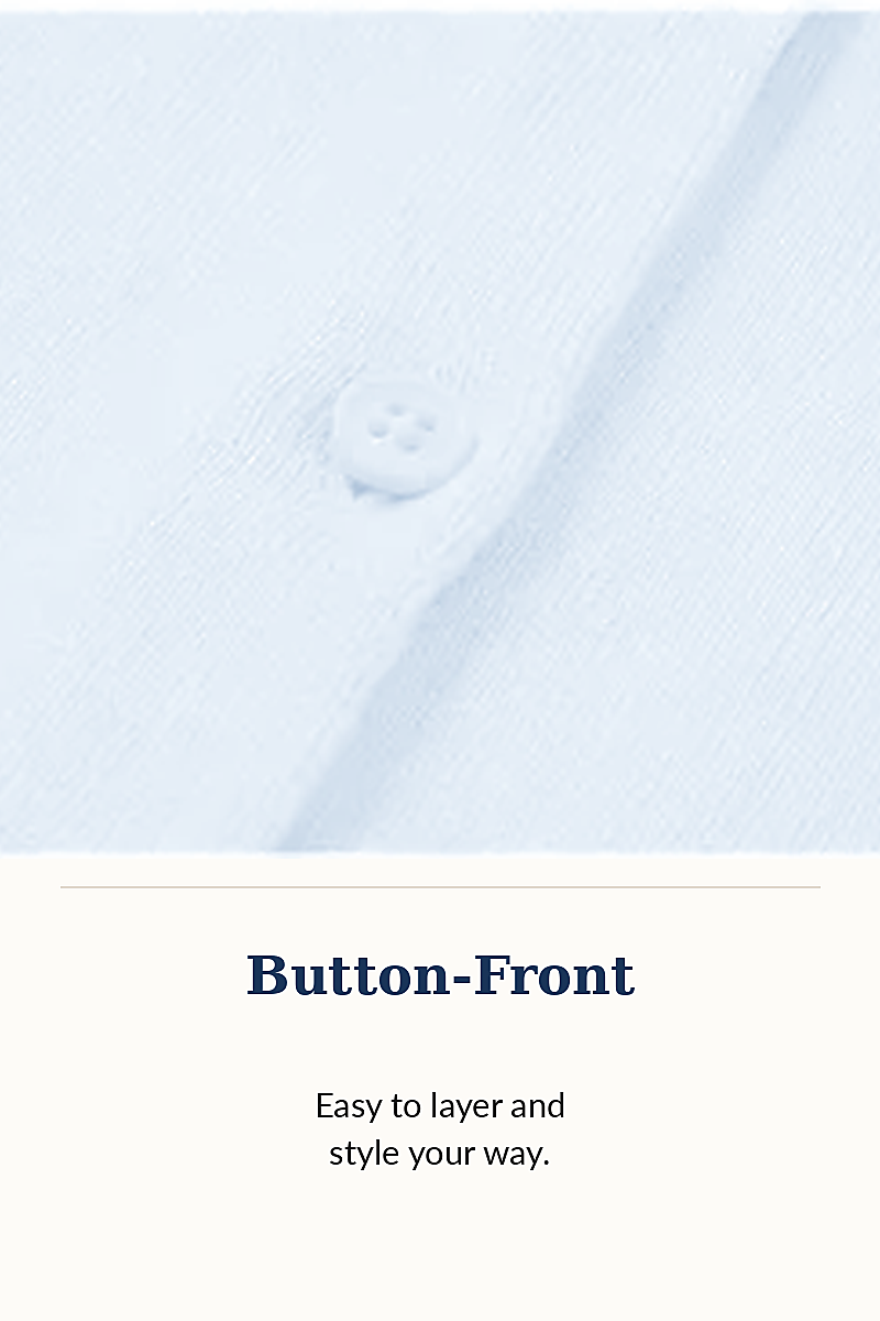 Button-Front cardigan detail