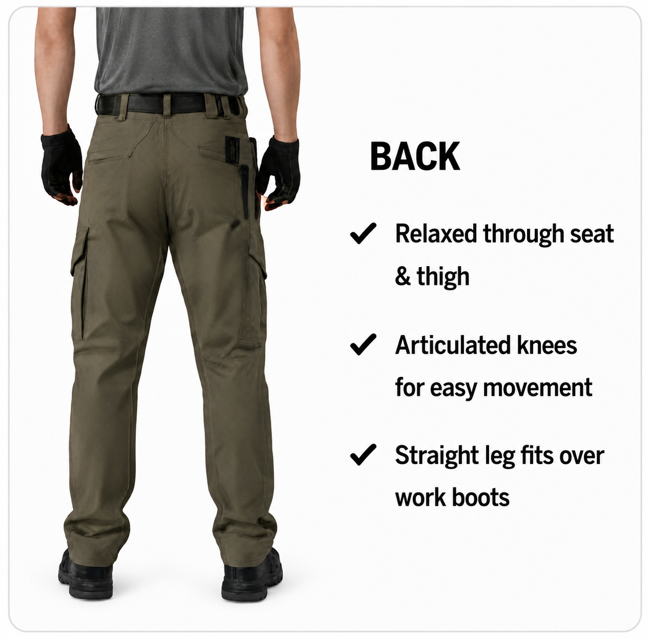 Back fit view