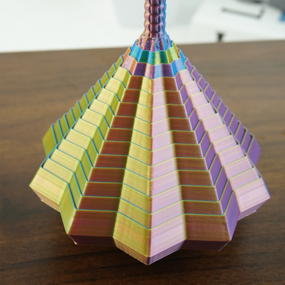 3D Printed Pass-through Pyramid Fidget Toy 🌀