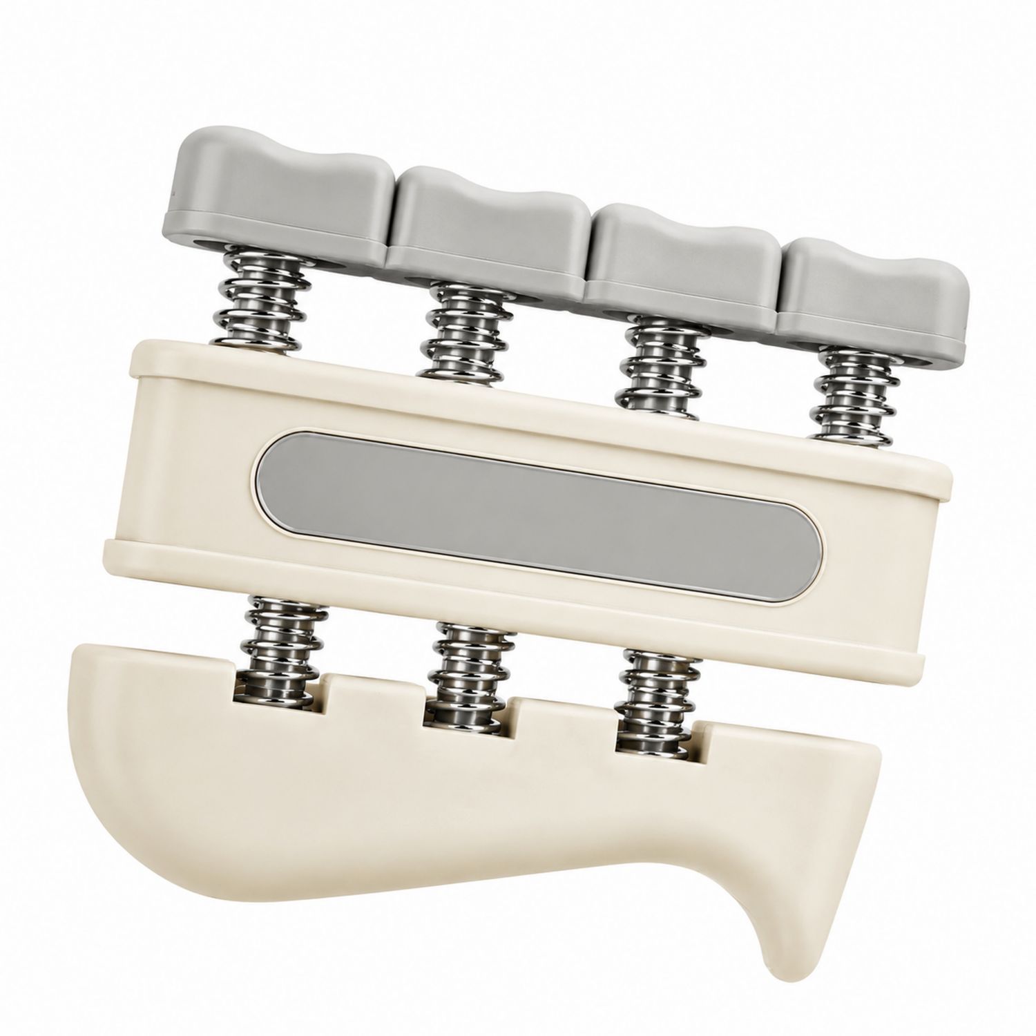 Verstellbarer Fingertrainer Handmuskeltrainer Beige/Grau-Domxiron