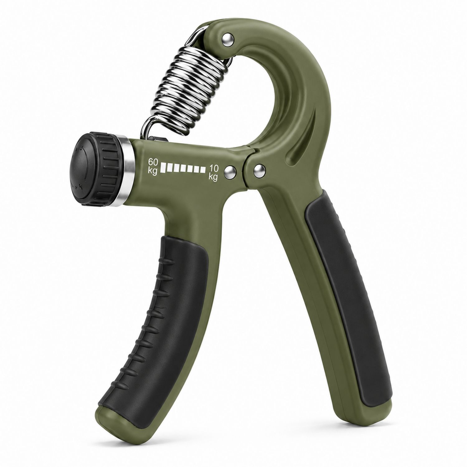 Verstellbarer Handtrainer 10-60 kg Grün-Domxiron
